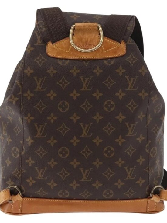 LOUIS VUITTON Monogram Montsouris GM Backpack M51135 LV Auth 179670 main image 14